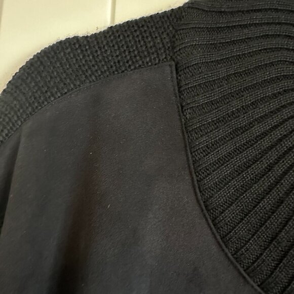 Jaclyn Smith warm black pullover sweater jumper zip crew neck plus 2X womens - Picture 10 of 13